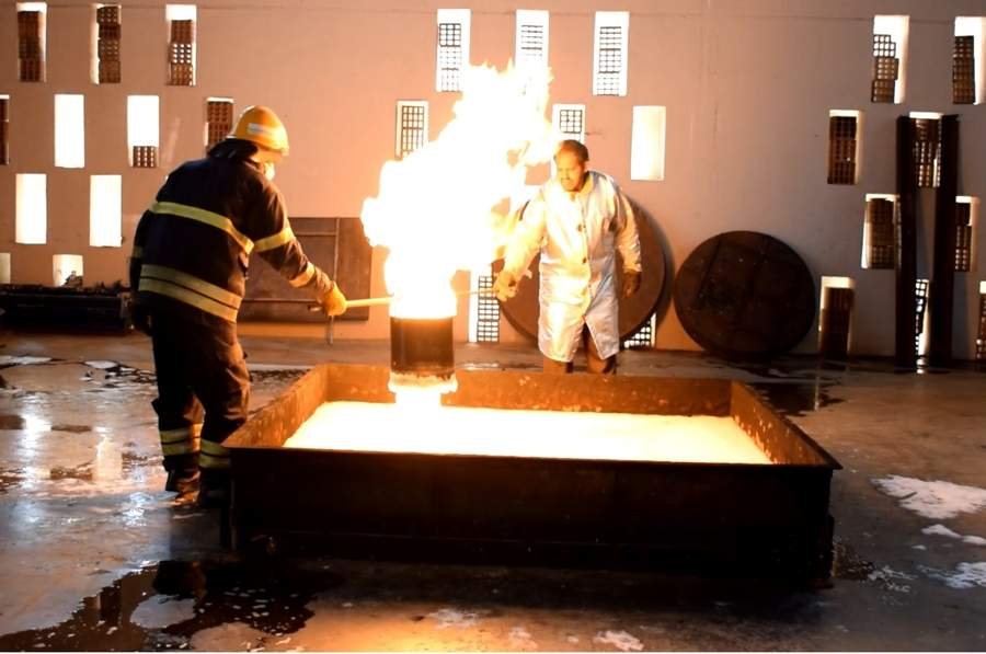 Industry fire safety training